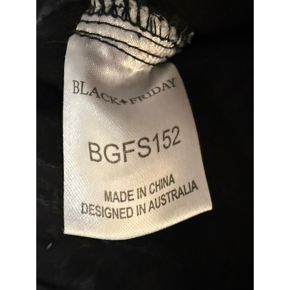 ModCloth x Black Friday Plus 18 White Skeleton Cargo Carpenter Jeans EUC Goth - Picture 7 of 9